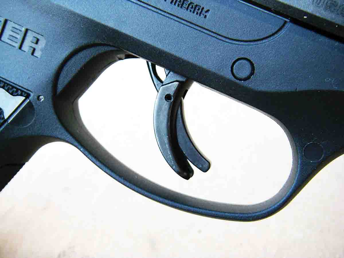 The pistol features the popular inner lever contained in the trigger.